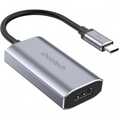 Адаптер-перехідник Choetech USB Type-C to HDMI V2.1 8K (HUB-H16-GY) Gray