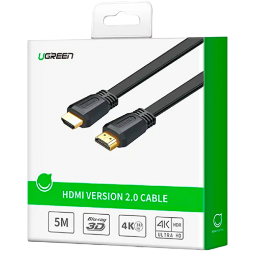 Купить Кабель Ugreen ED015 HDMI to HDMI 4K V2.0 1.5m (50819) Black - цена в Харькове, Киеве, Днепре, Одессе
в интернет-магазине Telemart фото