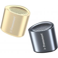Портативная акустика Tronsmart Nimo Mini Speaker Polar Black + Nimo Mini Speaker Gold (994703)
