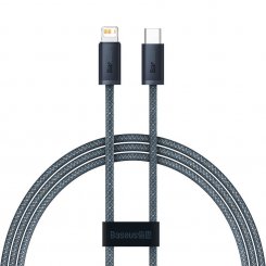 Кабель Baseus Dynamic Series Fast Charging Data Cable USB Type-C to Lightning 20W 1m (CALD000016) Gray
