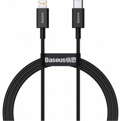 Кабель Baseus Superior Series Fast Charging Data Cable USB Type-C to Lightning 20W 1m (CATLYS-A01) Black