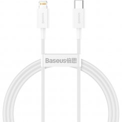 Кабель Baseus Superior Series Fast Charging Data Cable USB Type-C to Lightning 20W 1m (CATLYS-A02) White