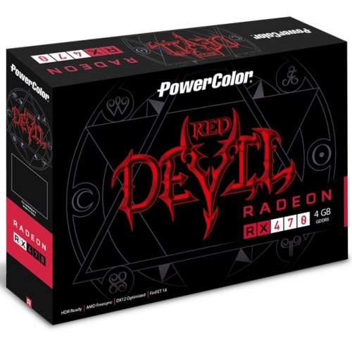 Продати Відеокарта PowerColor Radeon RX 470 Red Devil 4096MB (AXRX 470 4GBD5-3DH/OC) за Trade-In у інтернет-магазині Телемарт - Київ, Дніпро, Україна фото