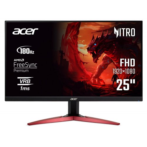 Продати Монітор Acer 24.5" KG251QM3biip (UM.KX1EE.301) Black за Trade-In у інтернет-магазині Телемарт - Київ, Дніпро, Україна фото