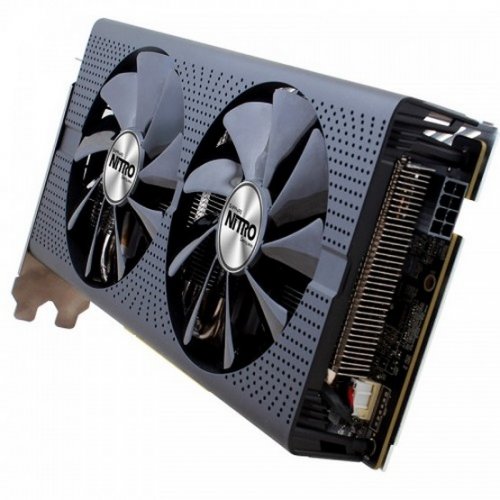 Photo Video Graphic Card Sapphire Radeon RX 480 Nitro 8192MB (11260-96-90G FR) Factory Recertified