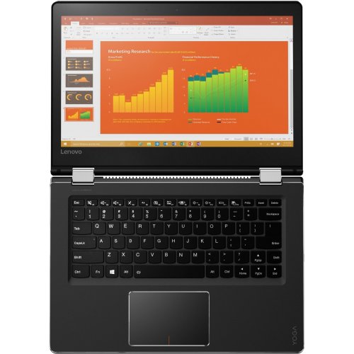 Продати Ноутбук Lenovo Yoga 510-14 (80VB005FRA) Black за Trade-In у інтернет-магазині Телемарт - Київ, Дніпро, Україна фото