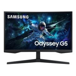 Уцінка монітор Samsung 32" Odyssey G5 S32CG550 (LS32CG550EIXCI) Black (Биті пікселі, 1шт., 604830)