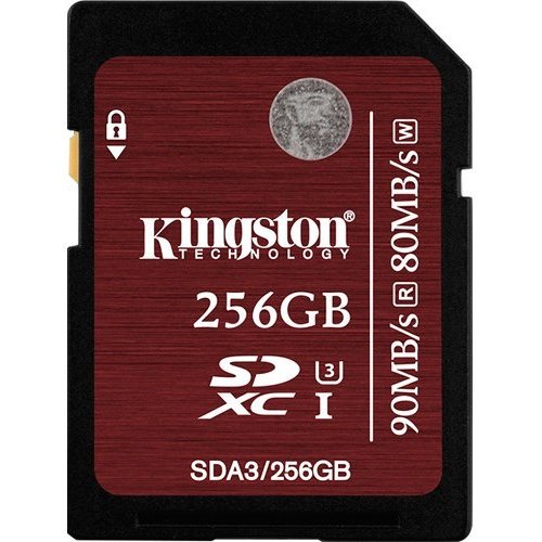 Купить Карта памяти Kingston SDXC Ultimate 256GB UHS-I U3 (SDA3/256) - цена в Харькове, Киеве, Днепре, Одессе
в интернет-магазине Telemart фото
