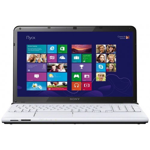 Продати Ноутбук Sony VAIO E1512S1RW White за Trade-In у інтернет-магазині Телемарт - Київ, Дніпро, Україна фото