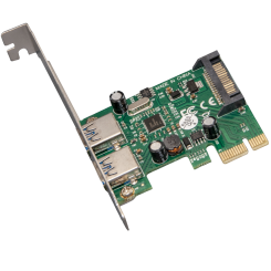 Плата розширення Frime PCI-E to 2 x USB 3.0 (ECF-PCIEtoUSB004.LP)