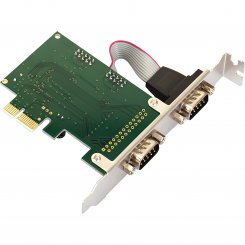 Контролер Value PCI-E to 2 x RS232 9-pin (B00005)