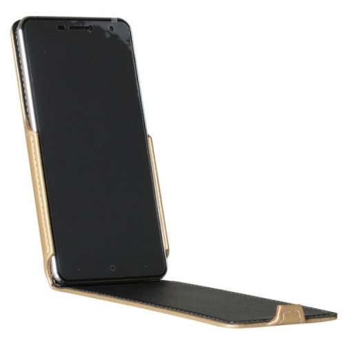 Чохол Чехол RED POINT Flip для Doogee X7 Pro Gold купити в Україні: Київ, Львів, Хмельницький, Тернопіль, Івано-Франківськ | Низька ціна, відгуки, характеристики від TELEMART фото