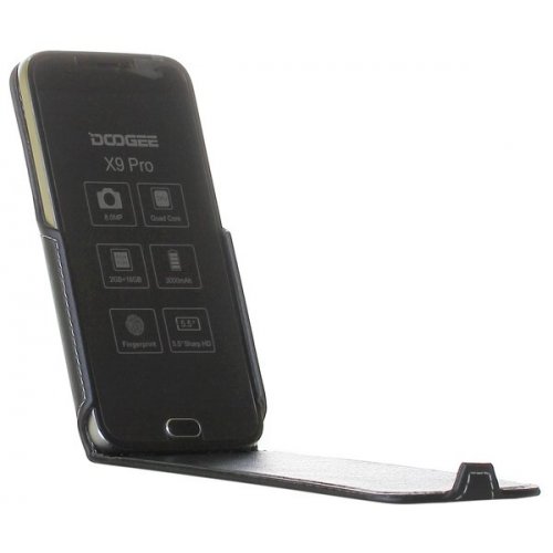Чохол Чехол RED POINT Flip для Doogee X9 Pro Black купити в Україні: Київ, Львів, Хмельницький, Тернопіль, Івано-Франківськ | Низька ціна, відгуки, характеристики від TELEMART фото