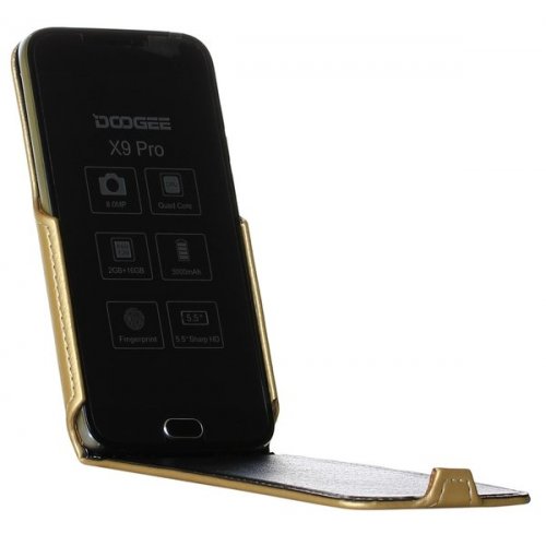 Чохол Чехол RED POINT Flip для Doogee X9 Pro Gold купити в Україні: Київ, Львів, Хмельницький, Тернопіль, Івано-Франківськ | Низька ціна, відгуки, характеристики від TELEMART фото