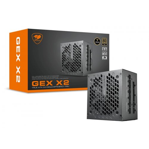 Фото Блок живлення Cougar GEX X2 850W PCIE5 (GEXX2850)