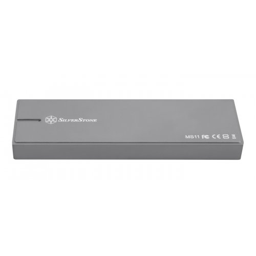 Купить Внешний карман SilverStone MS11 USB 3.1 for M.2 NVMe (SST-MS11C) Grey - цена в Харькове, Киеве, Днепре, Одессе
в интернет-магазине Telemart фото