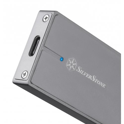 Купить Внешний карман SilverStone MS11 USB 3.1 for M.2 NVMe (SST-MS11C) Grey - цена в Харькове, Киеве, Днепре, Одессе
в интернет-магазине Telemart фото