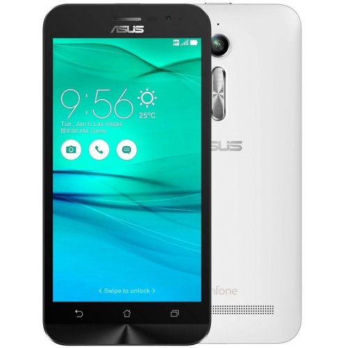 Смартфон Asus ZenFone Go 8GB (ZB500KG-1B005WW) White купити в Україні | Telemart фото