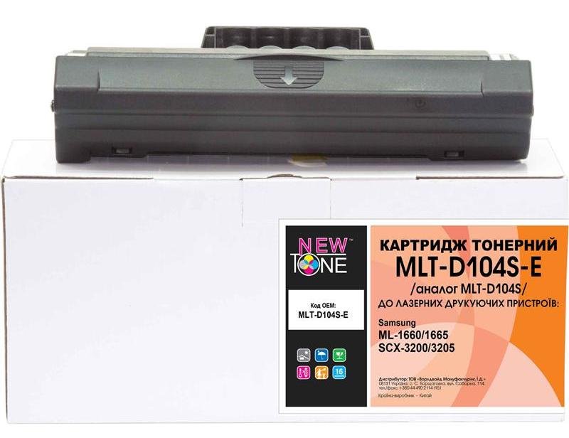 Купить Картридж NewTone Samsung MLT-D104S (MLT-D104S-E) Black - цена в ...