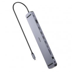 USB-хаб Choetech USB Type-C 11 in 1 (HUB-M20-GY)