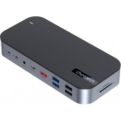 USB-хаб Choetech USB Type-C 15 in 1 (HUB-M52-GY)