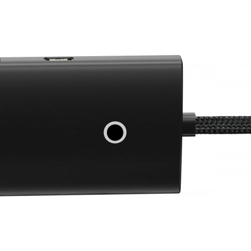 Купить USB-хаб Baseus Lite Series 4 in 1 USB (WKQX030001) Black - цена в Харькове, Киеве, Днепре, Одессе
в интернет-магазине Telemart фото