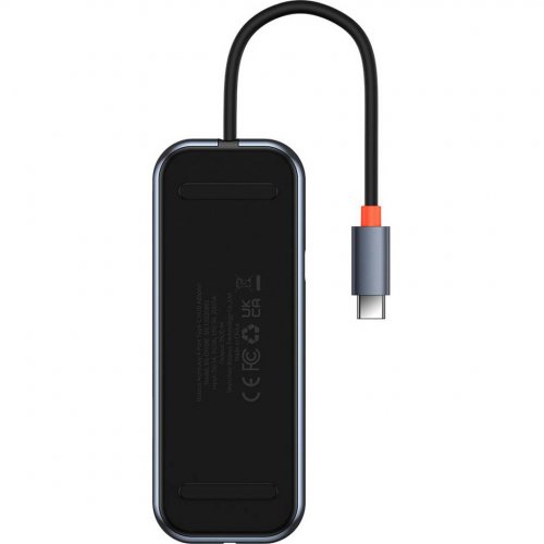 Купить USB-хаб Baseus AcmeJoy 4 in 1 USB 3.0 Type-C (WKJZ010013) Dark Gray - цена в Харькове, Киеве, Днепре, Одессе
в интернет-магазине Telemart фото