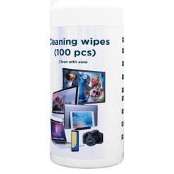 Влажные салфетки Gembird Cleaning Wipes for LCD/TFT 100pcs (CK-WW100-01)