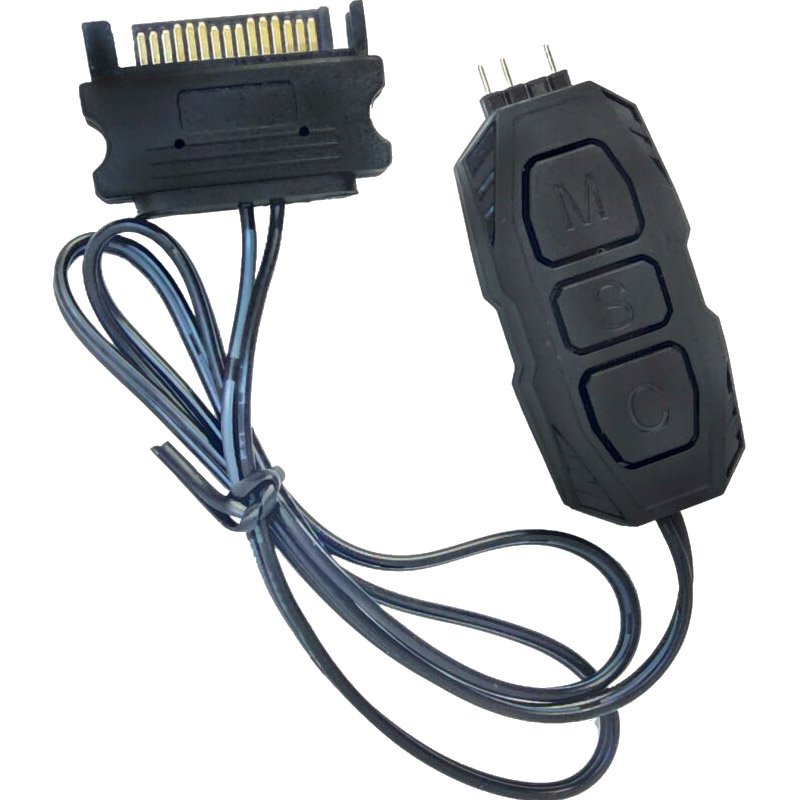 Купить Контроллер подсветки Zezzio ARGB 3-Pin 5V/SATA - цена в Харькове ...