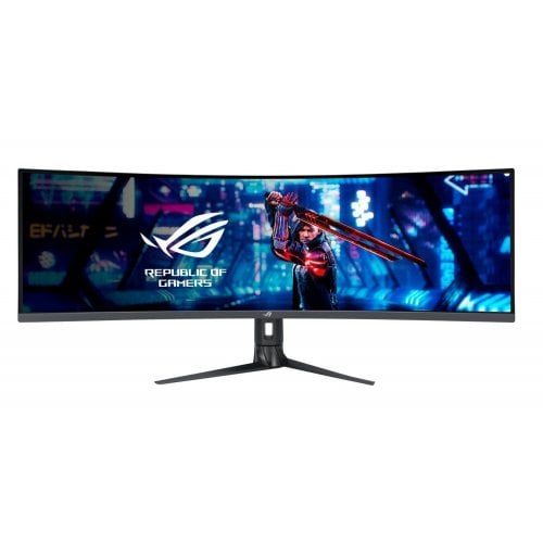 Купить Уценка монитор Asus 49" ROG Strix XG49WCR (90LM08I0-B01170) Black (Поврежденная упаковка, 607048) - цена в Харькове, Киеве, Днепре, Одессе
в интернет-магазине Telemart фото