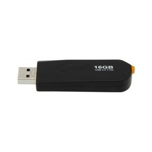 Купить Накопитель Team T133 16GB USB 3.0 Black (TT13316GB01) - цена в Харькове, Киеве, Днепре, Одессе
в интернет-магазине Telemart фото
