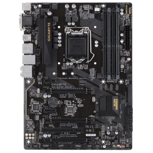 Продати Материнська плата Gigabyte GA-B250-HD3P (s1151, Intel B250) за Trade-In у інтернет-магазині Телемарт - Київ, Дніпро, Україна фото