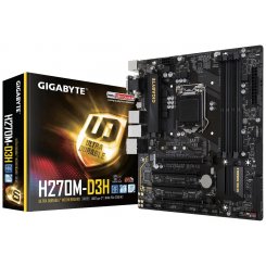Материнська плата Gigabyte GA-H270M-D3H (s1151, Intel H270)
