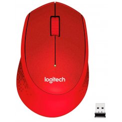 Миша Logitech M330 Silent Plus (910-004911) Red