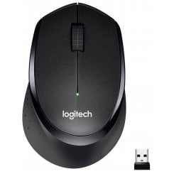 Мышка Logitech M330 Silent Plus (910-004909) Black / 1000 DPI