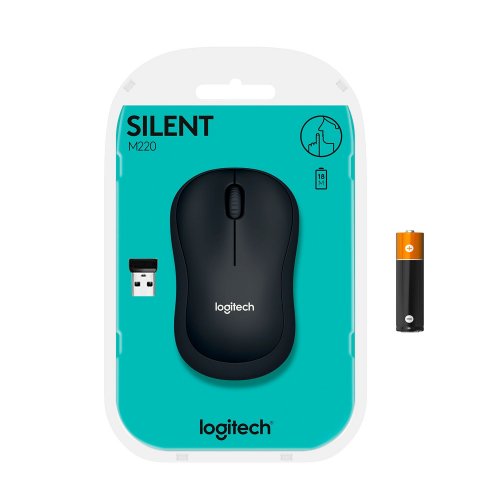 Фото Миша Logitech M220 Silent (910-004878) Grey