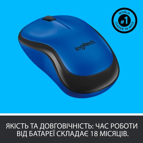 Фото Миша Logitech M220 Silent (910-004879) Blue