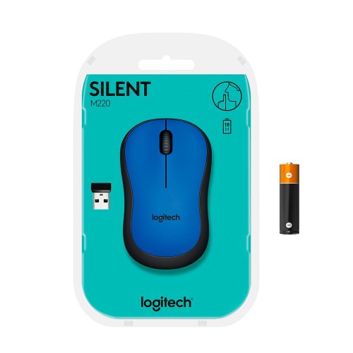 Фото Миша Logitech M220 Silent (910-004879) Blue