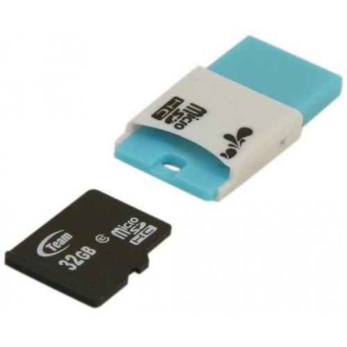 Купить Карта памяти Team microSDHC 32GB Class 10 (с USB-ридером) (TG032G0MC28C) - цена в Харькове, Киеве, Днепре, Одессе
в интернет-магазине Telemart фото