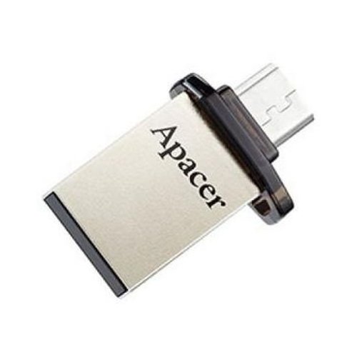 Купить Накопитель Apacer AH175 32GB OTG Mobile USB 2.0 Black (AP32GAH175B-1) - цена в Харькове, Киеве, Днепре, Одессе
в интернет-магазине Telemart фото