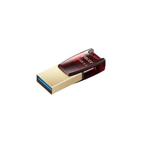 Купить Накопитель Apacer AH180 32GB Type-C Dual USB 3.1 Red (AP32GAH180R-1) - цена в Харькове, Киеве, Днепре, Одессе
в интернет-магазине Telemart фото