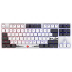 Клавіатура Dark Project One 87 Fuji ABS RGB Mech G3ms Sapphire (DPO87_GSH_Fuji_ANSI_UA) Black/White