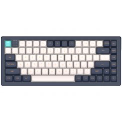 Клавіатура Dark Project KD83A PBT RGB Mech G3MS Sapphire (DPP83_GSH_NAVY_ANSI_UA) Ivory/Navy Blue