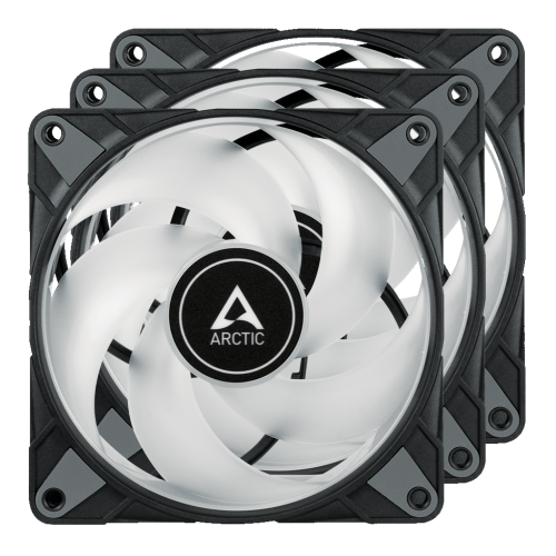 Продать Кулер для корпуса Arctic P12 PWM PST A-RGB 0dB (3-Fan Pack) (ACFAN00232A) Black (Восстановлено продавцом, 609254) по Trade-In интернет-магазине Телемарт - Киев, Днепр, Украина фото