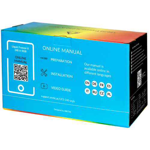 Продати Готова СВО Arctic Liquid Freezer II 240 A-RGB (ACFRE00093A) (Відновлено продавцем, 609258) за Trade-In у інтернет-магазині Телемарт - Київ, Дніпро, Україна фото