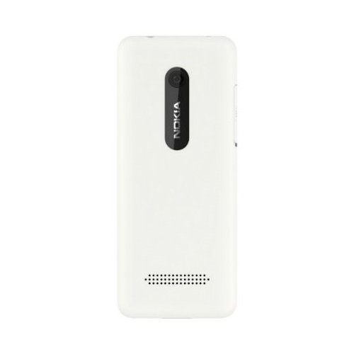 Купить Мобильный телефон Nokia Asha 206 Dual Sim White - цена в Харькове, Киеве, Днепре, Одессе
в интернет-магазине Telemart фото