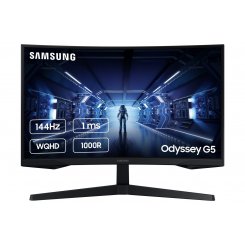 Монітор Samsung 27" Odyssey G5 C27G55TQWI (LC27G55TQWIXCI/LC27G55TQBIXCI) Black (Відновлено продавцем, 609476)