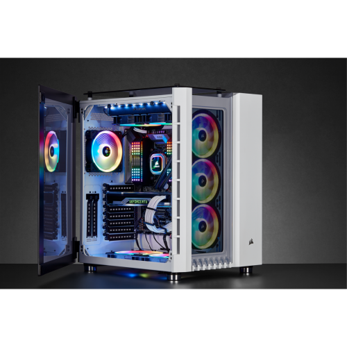 Photo Corsair Crystal Series 680X RGB Tempered Glass without PSU (CC-9011169-WW) White (Refurbished by seller, 609480)