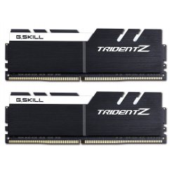 Уцінка озп G.Skill DDR4 16GB (2x8GB) 3200Mhz Trident Z (F4-3200C16D-16GTZKW) (Сліди використання, 609680)