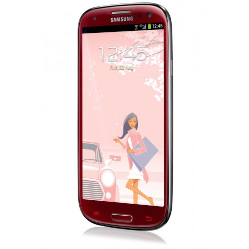 Купить Смартфон Samsung Galaxy S III I9300 Garnet Red La Fleur - цена в Харькове, Киеве, Днепре, Одессе
в интернет-магазине Telemart фото